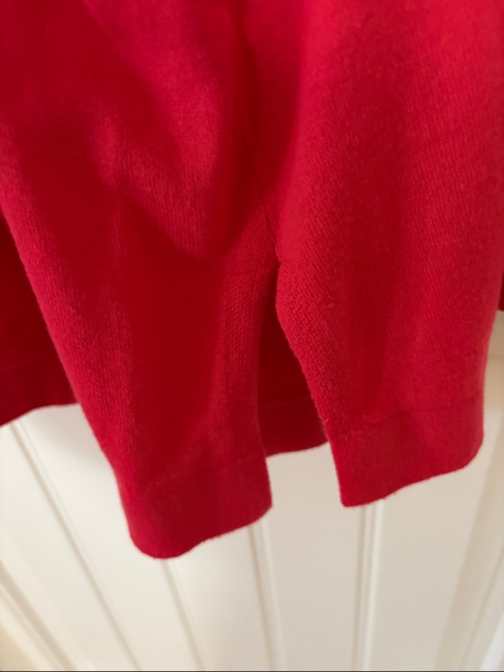 CAbi Red Zip-Front Hooded Cardigan - Picture 6 of 9